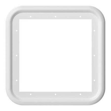 WHOLE-IN-ONE FS06TRW 15 x 15 in. Door Kit with Trim Ring, White WH3570879